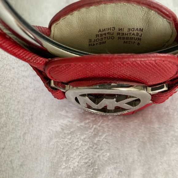 Michael Kors shoes size 6.5M Red - Picture 5 of 5